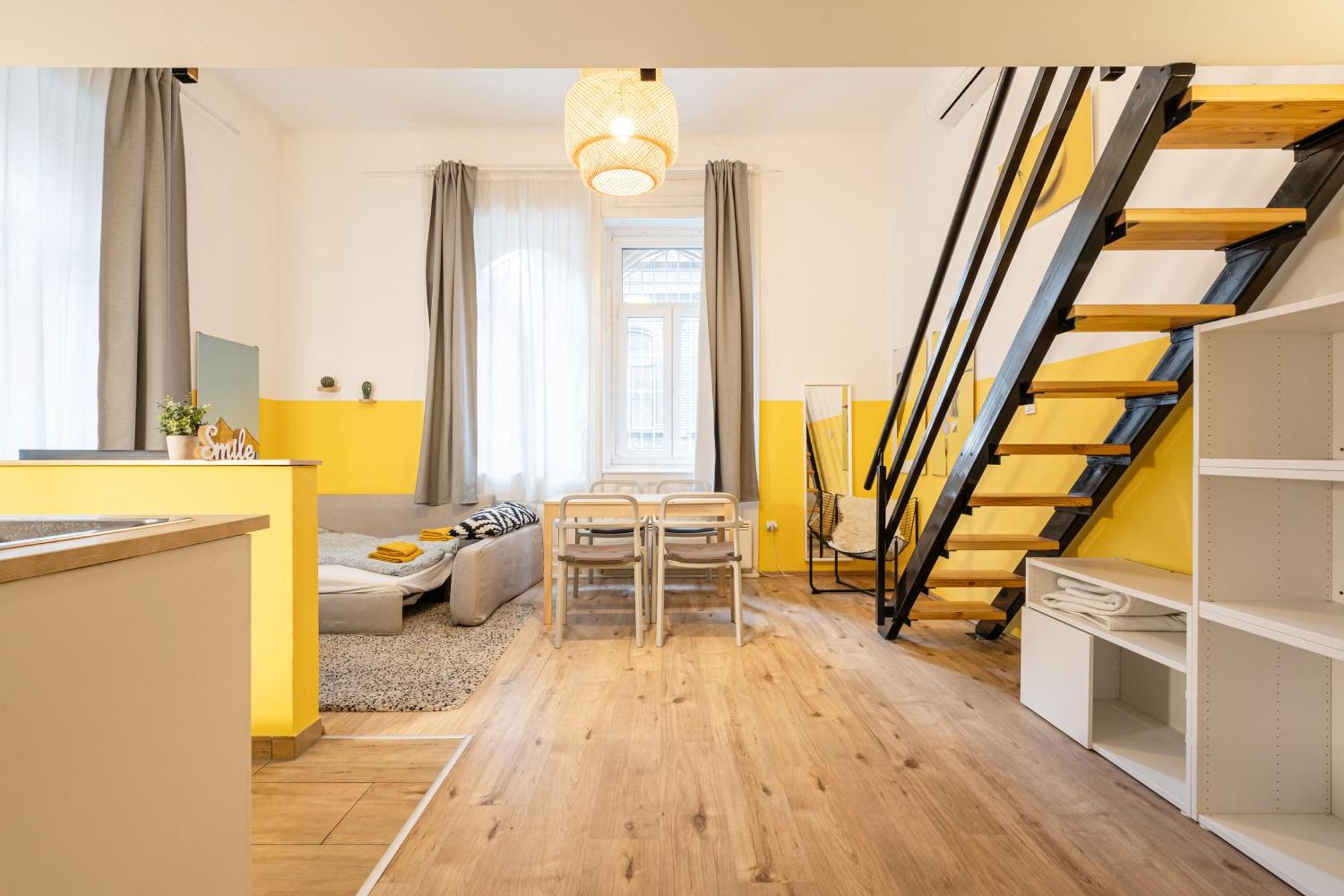 Charming Studio In The Heart Of The Jewish Quarter W41 Yellow Boedapest Buitenkant foto