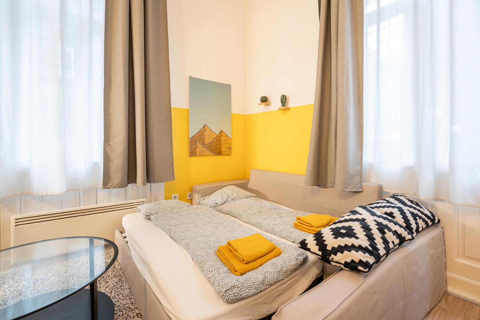 Charming Studio In The Heart Of The Jewish Quarter W41 Yellow Boedapest Buitenkant foto